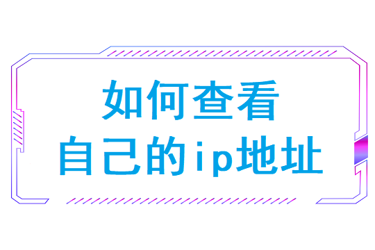 如何查看自己的ip地址（如何查看网络ip地址）